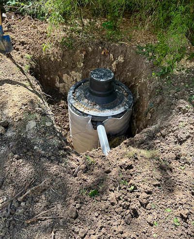 Installation puisard 95