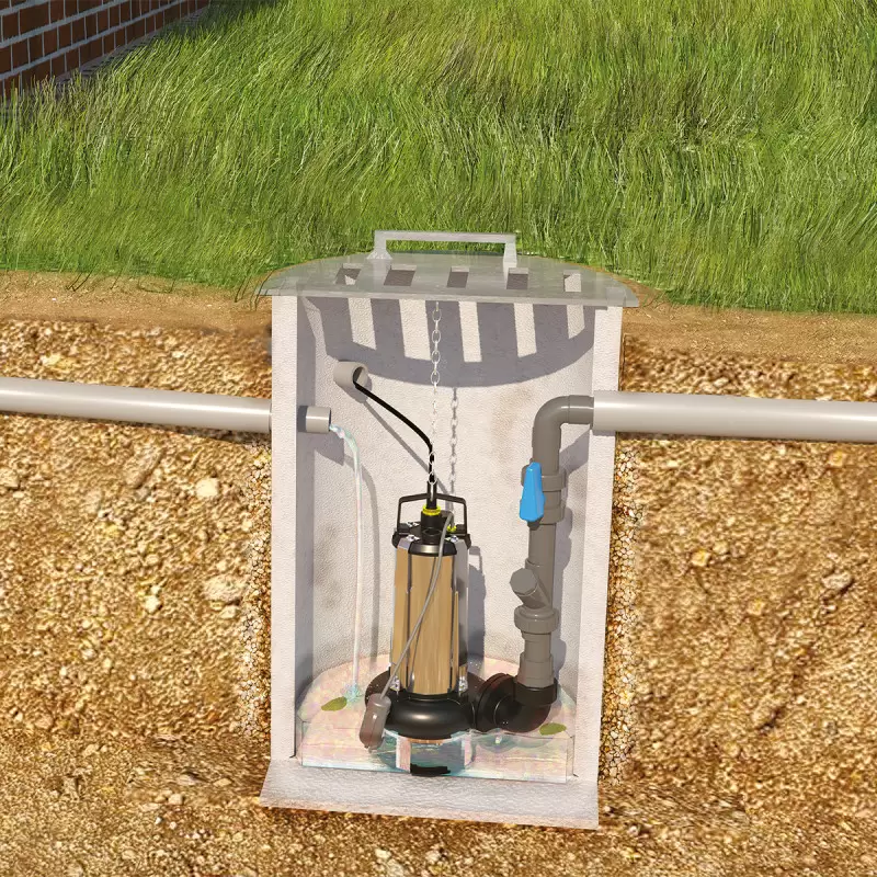 Pompe de relevage installation et fonctionnement en assainissement